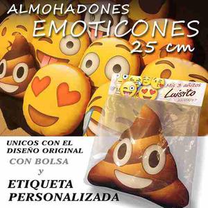 Almohadones Emoticones Emojis 25 Cm (etiqueta Pers. X Mayor)