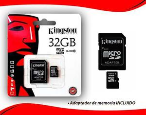 Memoria Kingston Micro Sd 32gb Clase 10 Max Velocidad. Anri
