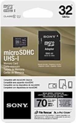 Memoria Sony 32 Micro Sd 32gb Clase 10 Sony Fullhd Hd 70mb/s