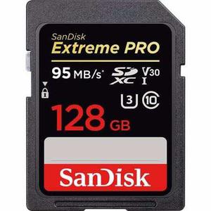 Sandisk Extremepro 128gb Sdxc Clase10 Uhs-l Ux 95mbs 4k