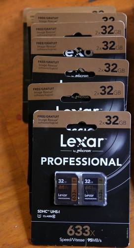 Sd Lexar 32gb Professional Pack X2