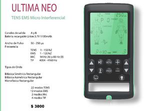 TENS EMS MIC INTERFERENCIAL