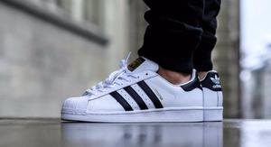 Zapatilla adidas Superstar Clásica Talle 37 A 41 En Caja