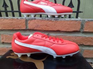 botines puma borussia rojos