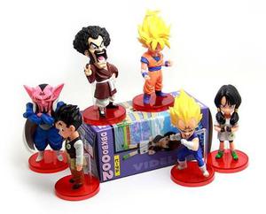 Dragon Ball Z Wcf X 6 Unidades En Caja Mr Satan Mini Figurs