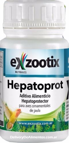 Exzootix Hepatoprot X 80grs Para Aves