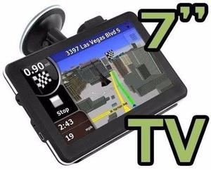 Gps Xt de 7 pulgadas Hd con TV DIGITAL, mapas cargados.