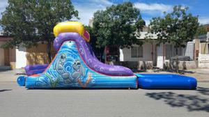 Inflable acuatico alquiler 7x3 metros
