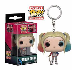 Llavero Funko Pop Harley Quinn Escuadron Suicida Original