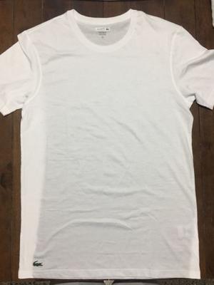 Remera Lacoste Blanca Nueva