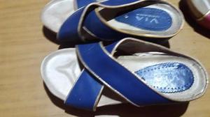 Sandalias Azul N°38