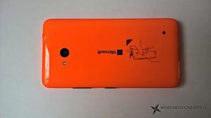 Tapa para Microsoft Lumia 640 color NARANJA 100% original