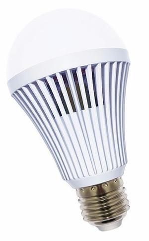 Lámpara Led Bulbo E27 9w Autónoma Fría Luz De Emergencia