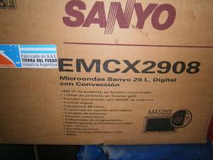 Microondas Sanyo EMCX Nuevo con Grill y Convección