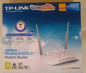 Modem Router Inalámbrico ADSL2 + N 300Mbps TD-WND