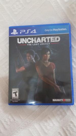 Uncharted The Lost Legacy fisico ps4