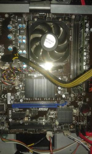 Vendo Combo Pc Placa madre o mother am3+, ram ddr3 y