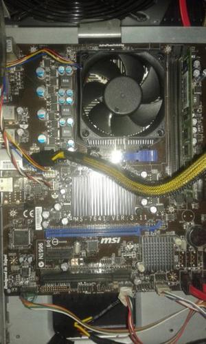 Vendo Combo gamer Pc Placa madre o mother am3+, ram ddr3 y