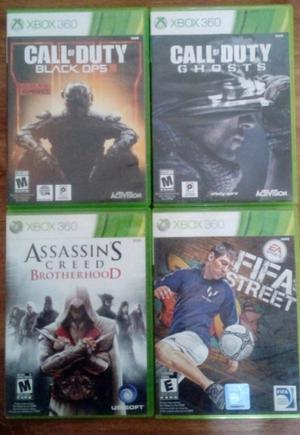 4 juegos originales Xbox 360