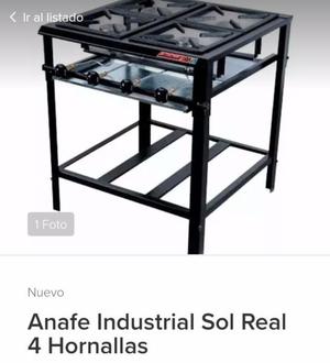 Anafe Industrial Sol Real