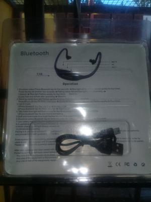 Auriculares con Bluetooth y monocomando nuevo en