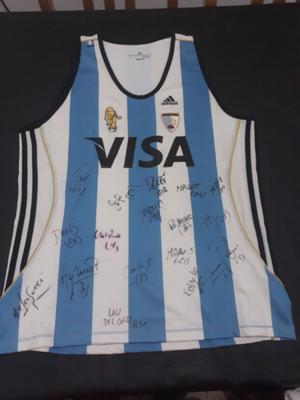 Camiseta Adidas Las leonas Autografiada!