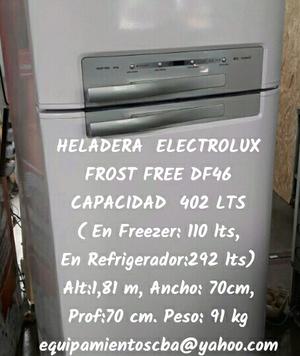 Heladera Electrolux Frost Free DF46