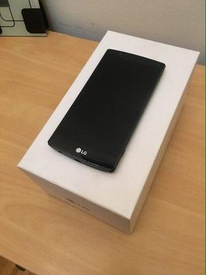 LG G4 h815 Tapa de cuero negra