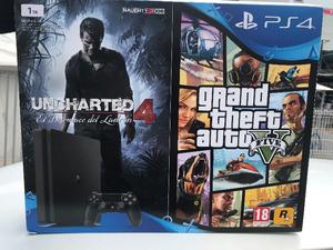 PS4 1TB NUEVA DOS JUEGOS