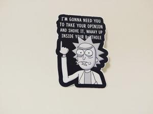 Rick And Morty Stickers Personalizados Set X10