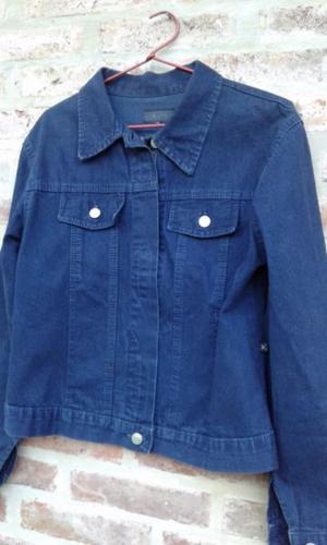 VENDO CAMPERA DE JEANS AZUL OSCURO. “KILL”. TALLE 3.