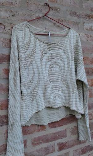 VENDO SWEATERS DE HILO RUSTICO, “MIWOK”, TALLE M.