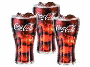 12 Vasos Coca Cola Original Contour Flint Fotos Reales