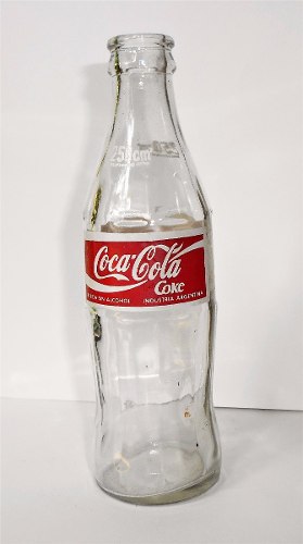 Botella Coca Cola No Retornable Vidrio De 250 Cc Circa 