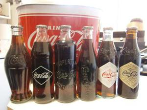 Botellas De Colleccion Coca Cola Y Hielera Mas Regalo