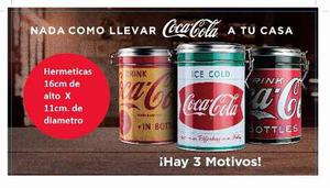 Latas Coca Cola Cierre Hermético Pack X 3 Promo 