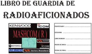 Libro De Guardia De Radioaficionados De 100 Hojas