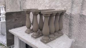premoldeados de cemento, balaustres, columnas, figuras,