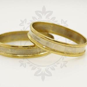 Alianzas Oro 18k 3 Grs El Par -anillos Compromiso-casamiento