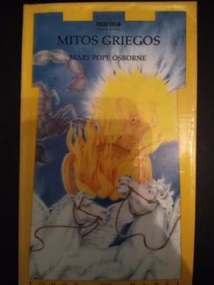 Libro de Mitologia "Mitos Griegos" de Mary Osborne Usado