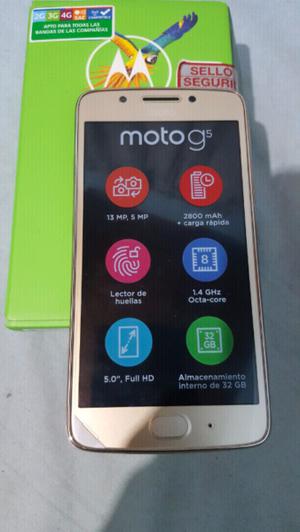 Moto G5 Nuevo en caja