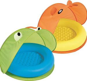 Pileta Bebe Techo Piso Inflable Bolso Filtro Uv!!