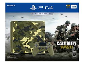 PlayStation 4 Slim 1 Tb Call Of Duty WWII (juego fisico)