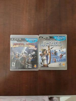 Vendo juegos "MOVE" para PS3