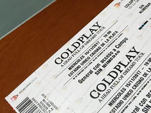 Coldplay La Plata Miércoles Proximo