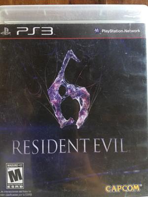 Juego Playstation 3 Resident Evil 6