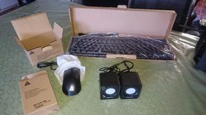 Kit Teclado mouse y Parlantes