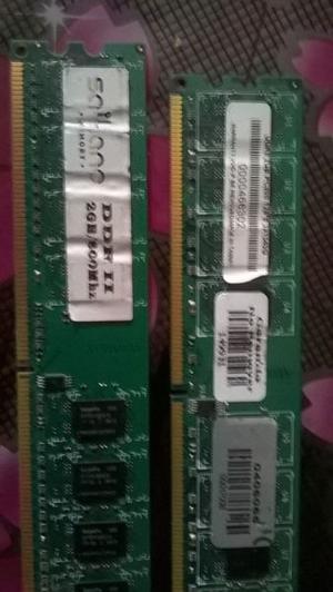 MEMORIAS DDRMZ Y DDR2 DE 1GB