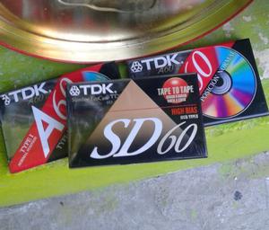 3 cassette Tdk virgen nuevos