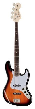 Bajo Squier By Fender Jazz Bass Affinity Brown Sunburst